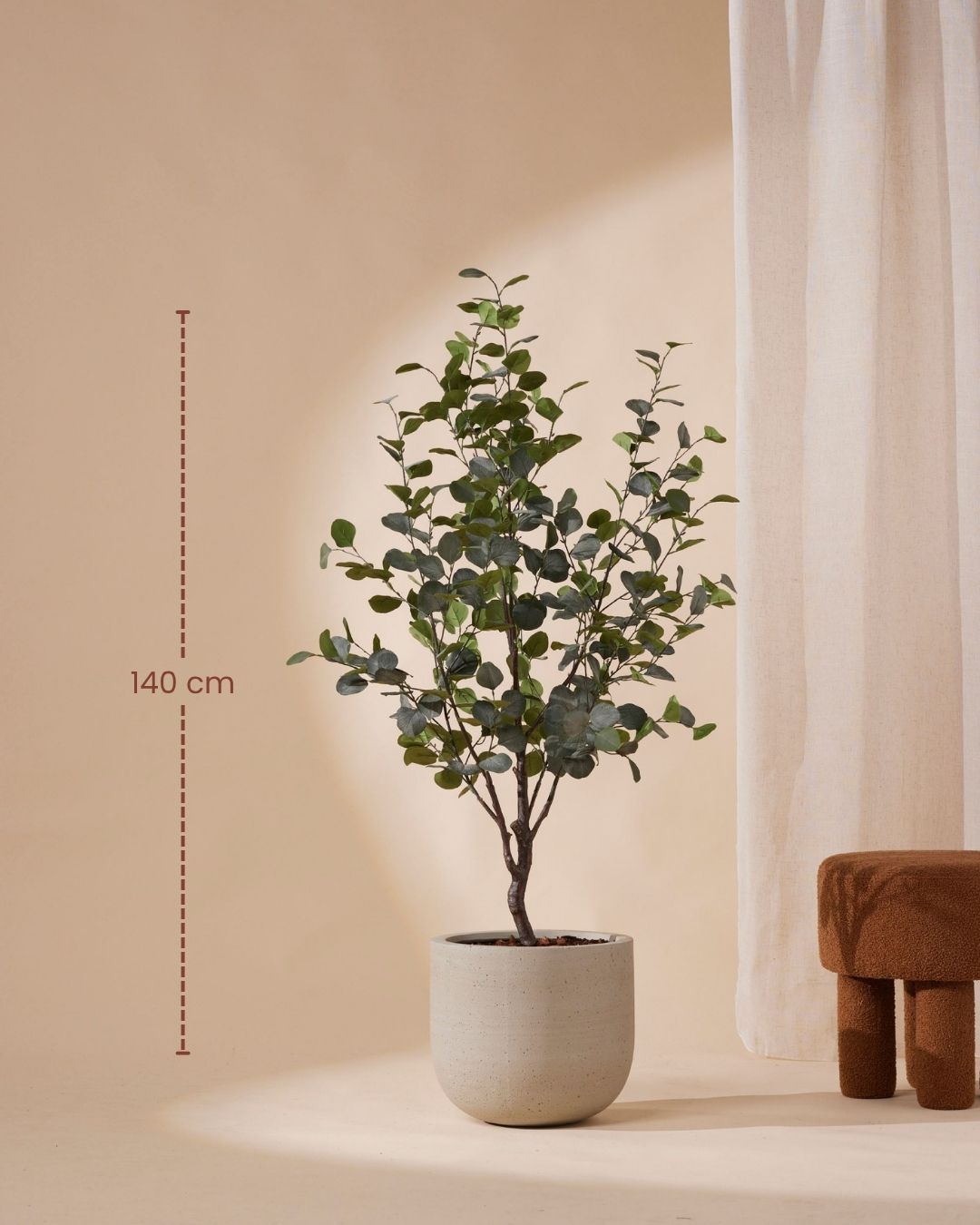 Kunstboom Eucalyptus 140 cm