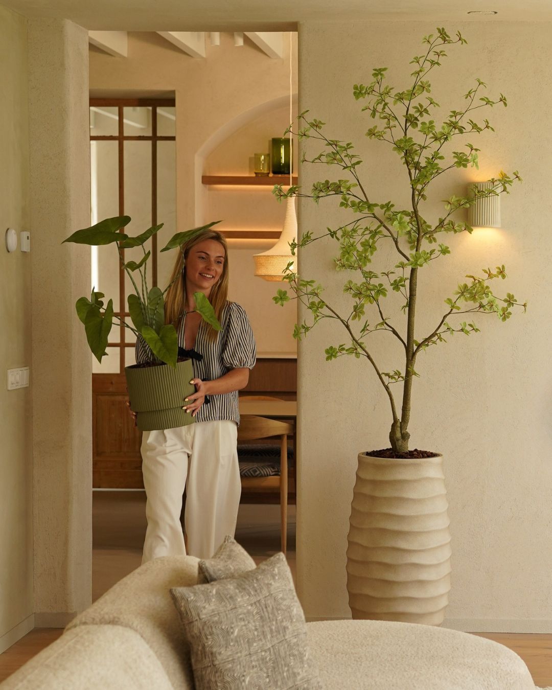 Artificial tree Tropaeolum speciosum 150 cm