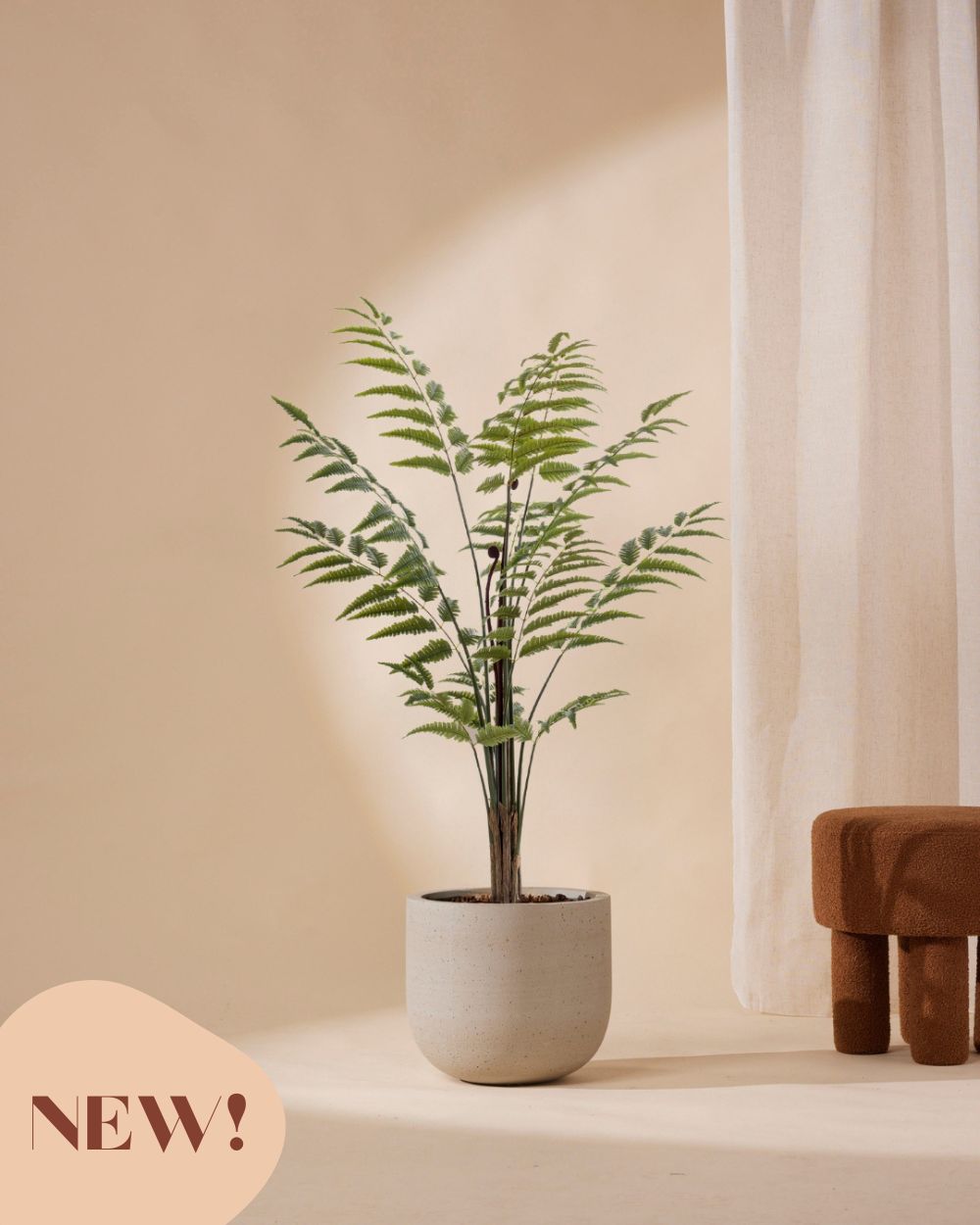 Kunstplant Ledervaren 150 cm