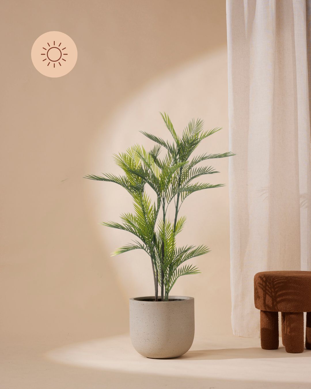 Kunstplant palm outdoor 140 cm