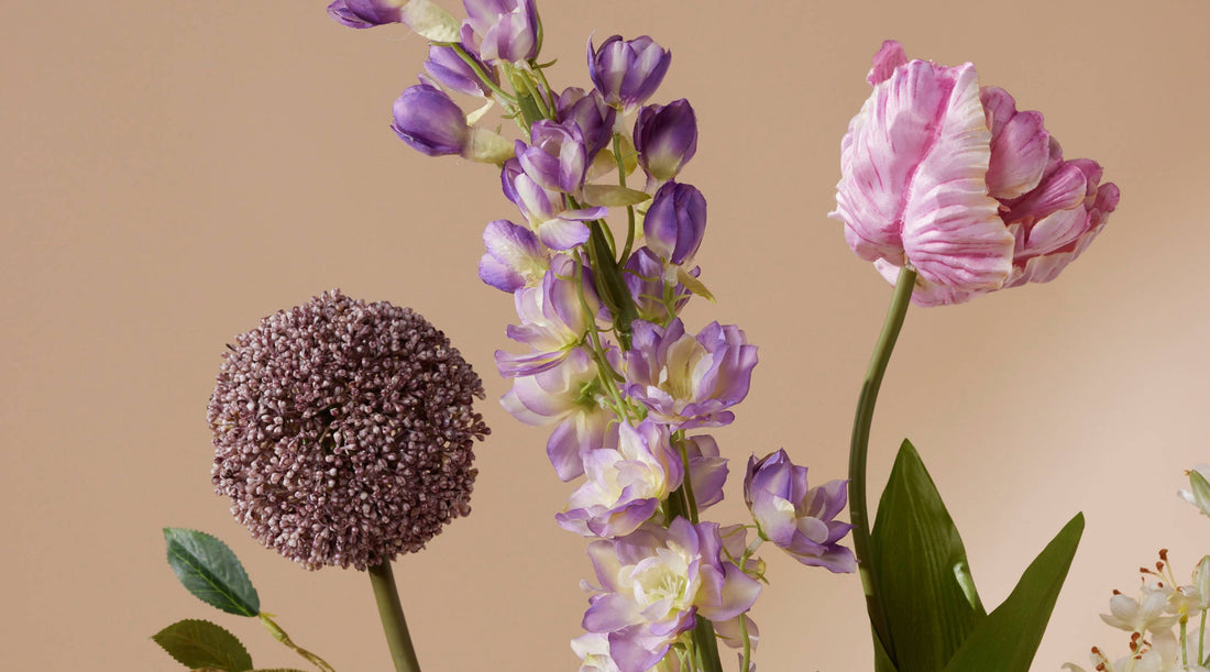 De voordelen van een boeket kunstbloemen