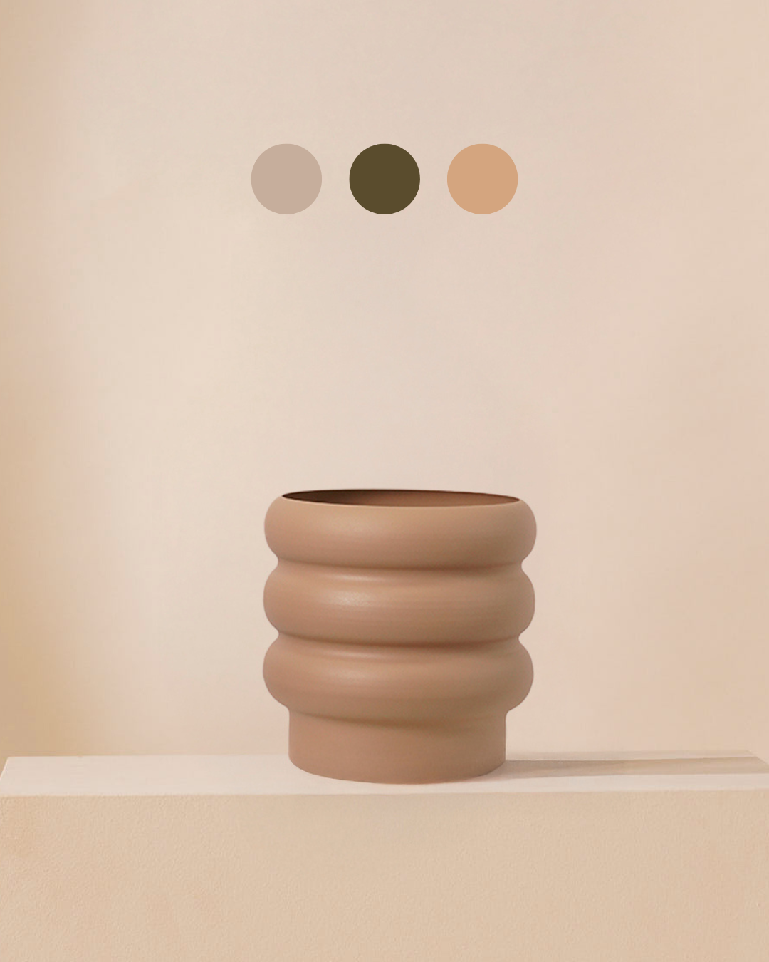 Pot Lois 20 cm - nude