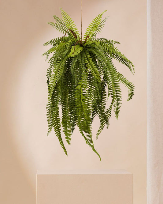 Artificial hanging fern 85 cm