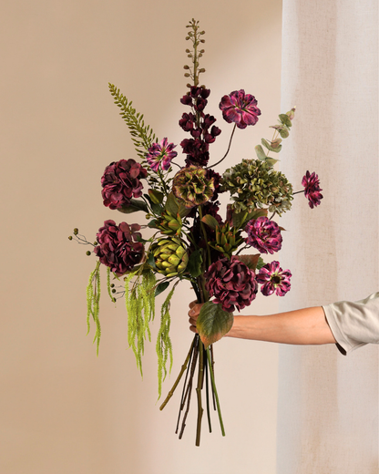 Pre-order | Kunstboeket Purple Autumn