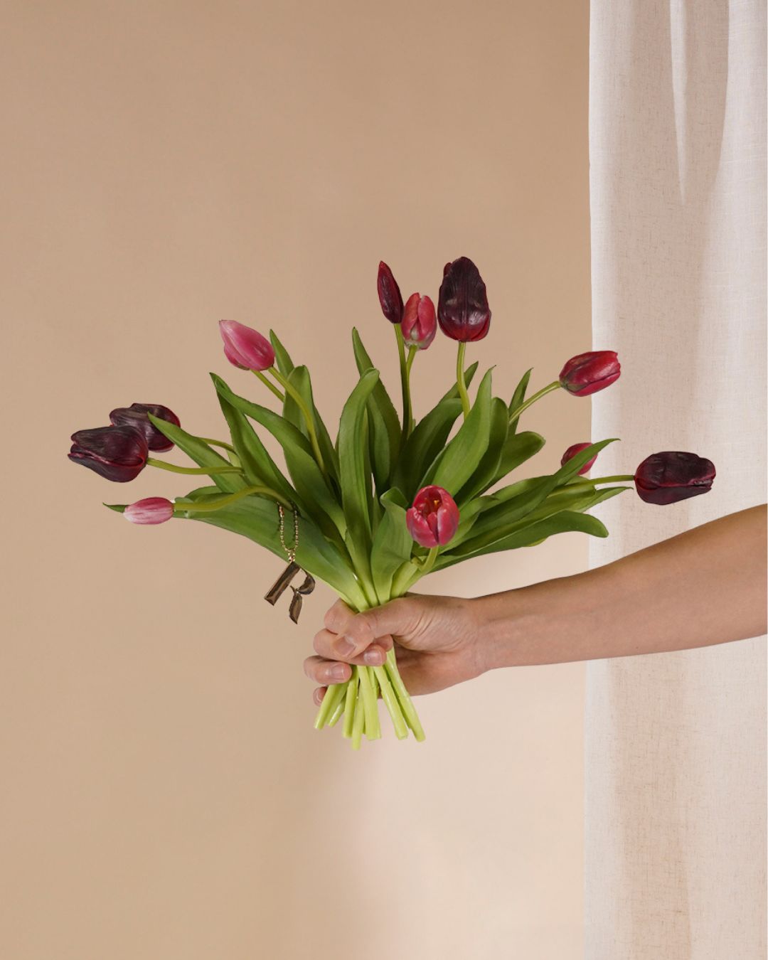 Tulpen mix rood 40 cm