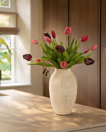 Tulpen mix rood 40 cm