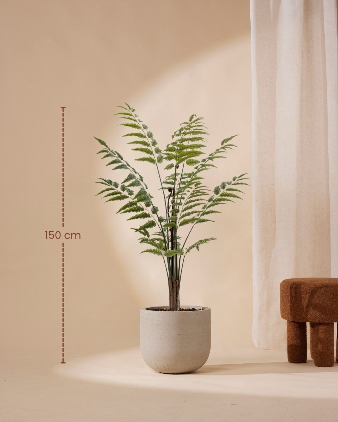 Artificial plant Leather fern 150 cm