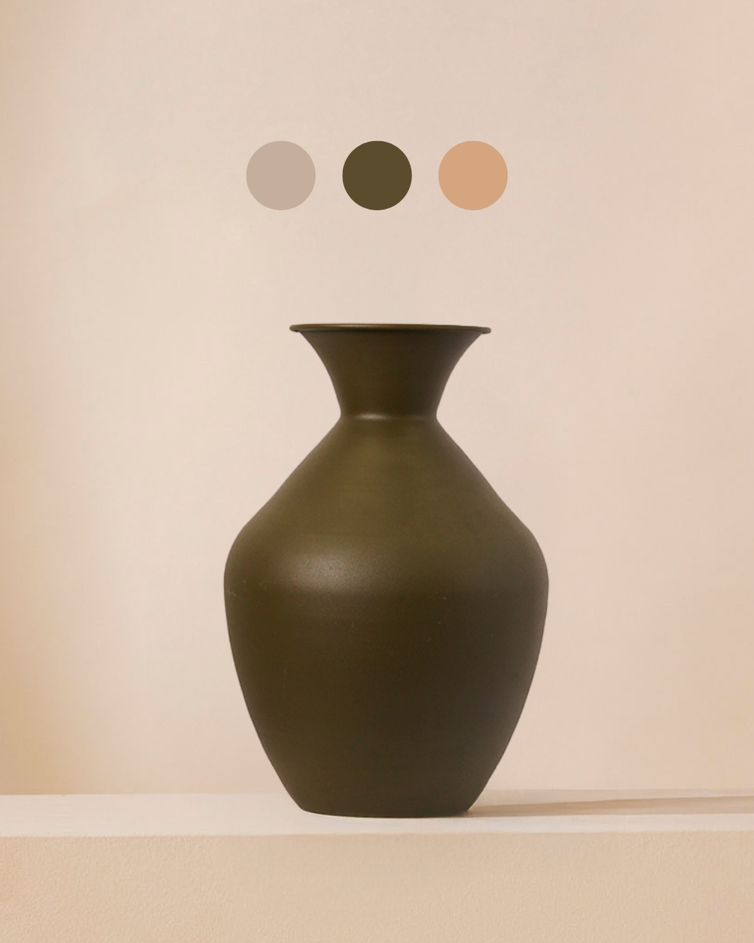 Lola vase 37 cm - green