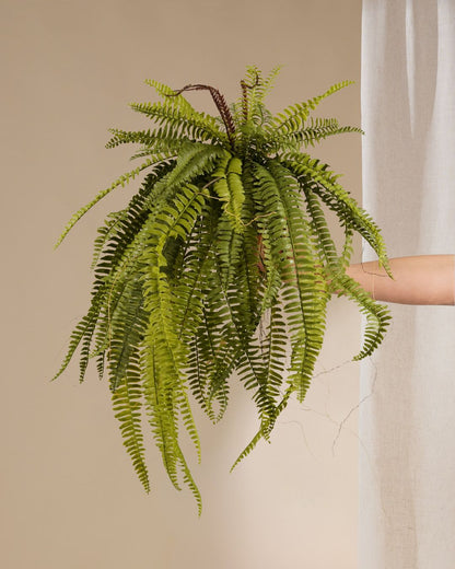Artificial hanging fern 85 cm