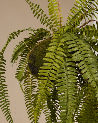 Artificial hanging fern 85 cm